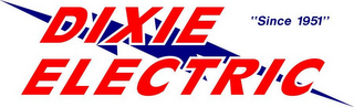 DIXIE ELECTRIC "SINCE 1951" logo
