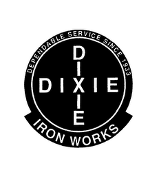 DIXIE IRON WORKS DEPENDABLE SERVICES SINCE 1933 logo