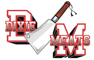 DIXIE MEATS D M logo