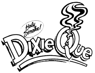 DIXIE QUE AND DESIGN logo