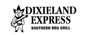 DIXIELAND EXPRESS SOUTHERN BBQ GRILL logo