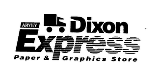 DIXON ARVEY EXPRESS PAPER & GRAPHICS STORE logo
