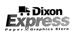 DIXON EXPRESS PAPER GRAPHICS STORE logo