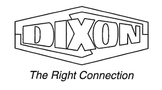 DIXON THE RIGHT CONNECTION logo