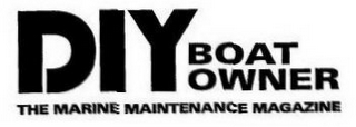 DIY BOAT OWNER THE MARINE MAINTENANCE MAGAZINE logo