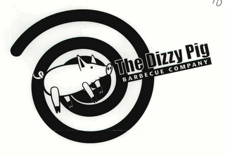 DIZZY PIG BARBECUE COMPANY logo