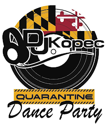 DJ KOPEC QUARANTINE DANCE PARTY logo