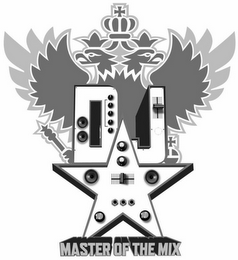 DJ MASTER OF THE MIX logo