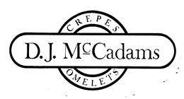 D.J. MCCADAMS CREPES OMELETS logo