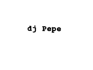 DJ PEPE logo