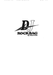 DJ ROCKBAG BY WARWICK logo