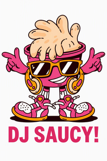DJ SAUCY! logo