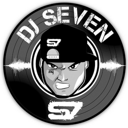 DJ SEVEN S7 S7 NY logo