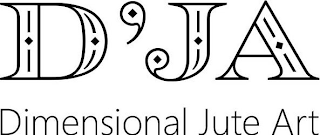 D'JA DIMENSIONAL JUTE ART logo