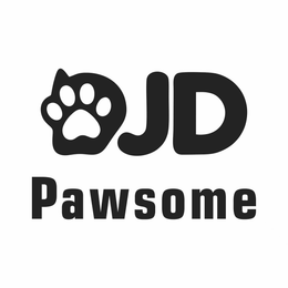 DJD PAWSOME logo