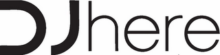 DJHERE logo