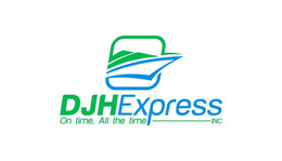 DJHEXPRESS ON TIME, ALL THE TIME___INC logo