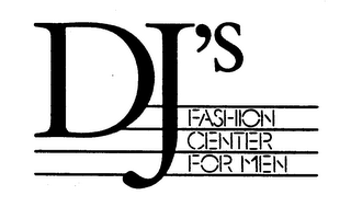 DJ'S FASHION CENTER FOR MEN logo