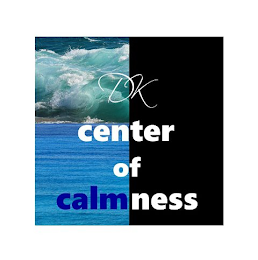 DK CENTER OF CALMNESS logo