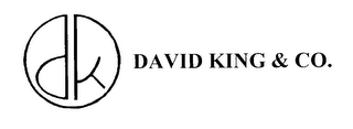 DK DAVID KING & CO. logo