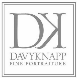 DK DAVYKNAPP FINE PORTRAITURE logo