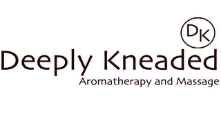 DK DEEPLY KNEADED logo