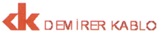 DK DEMIRER KABLO logo