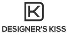DK DESIGNER'S KISS logo