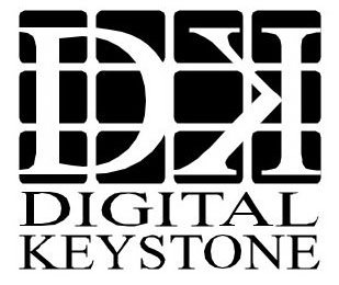 DK DIGITAL KEYSTONE logo