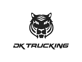 DK TRUCKING logo