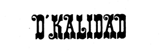 D'KALIDAD logo