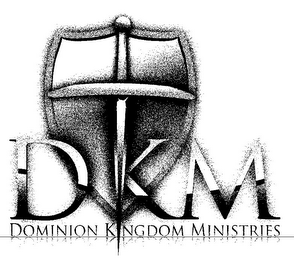 DKM DOMINION KINGDOM MINISTRIES logo