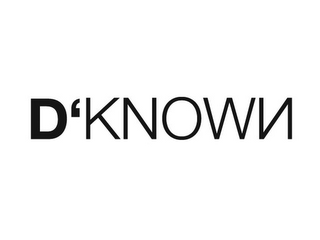 D'KNOWN logo