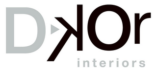 DKOR INTERIORS logo
