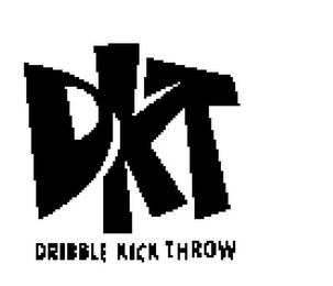 DKT DRIBBLE KICK THROW logo