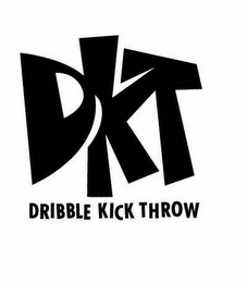 DKT DRIBBLE KICK THROW logo
