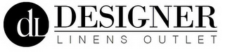 DL DESIGNER LINENS OUTLET logo