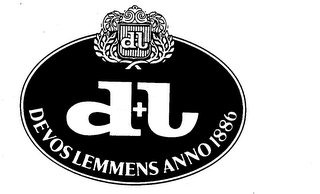 D+L DEVOS LEMMENS ANNO 1886 logo
