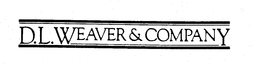 D.L. WEAVER & COMPANY