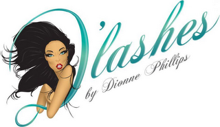 D'LASHES BY DIONNE PHILLIPS logo