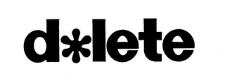 D*LETE logo