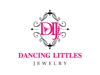 DLJ DANCING LITTLES JEWELRY logo