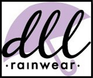 DLL · RAINWEAR · logo
