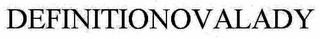 DLLD DEFINITIONOVALADY logo