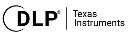 DLP TEXAS INSTRUMENTS logo