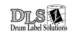 DLS DRUM LABEL SOLUTIONS logo