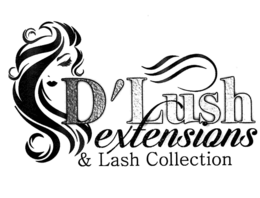 D'LUSH EXTENSIONS & LASH COLLECTION logo