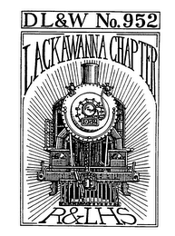 DL&W NO. 952 LACKAWANNA CHAPTER R&LHS logo