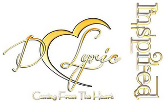 D'LYRIC INSPIRED COMING FROM THE HEART logo
