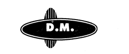 D.M. logo